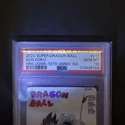 PSA10 Dragon Ball Heroes Son Goku Chi-Chi UGM5-011DA Promo Japan Trading Card - Image 3