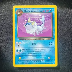 Dark Vaporeon 45/82 - Team Rocket - Unlimited - Pokemon Card - Vintage WOTC *Lp - Image 1