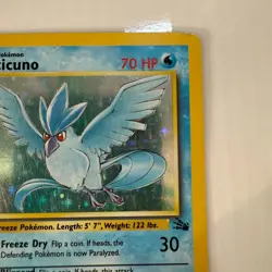 Pokemon TCG - Articuno Rare Holo Card 2/62 1999 -Fossil - MP - Image 3