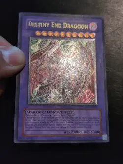 Yu-Gi-Oh! ULTIMATE RARE HOLO CARD DESTINY END DRAGOON LODT-EN042 VLP - Image 2