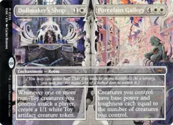 Dollmaker's Shop Porcelain Gallery Borderless - Non Foil- VLP/NM - MTG Card - Image 1