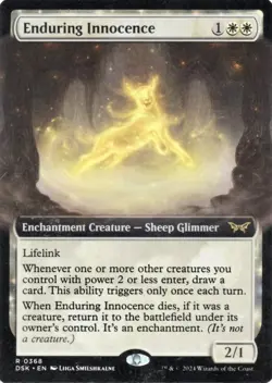 MTG Enduring Innocence (368/499) Duskmourn House of Horror NM Card - Image 1