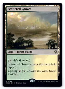 Scattered Groves NM Commander: Murders at Karlov Manor 0286 MTG Regular - Image 1