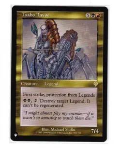 MTG - NM - Tsabo Tavoc - The List Reprints 281 - Image 1