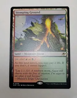Stomping Ground Edge of Eternities Magic The Gathering MTG M/NM Regular - Image 1