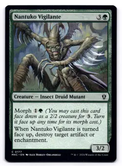 Nantuko Vigilante NM Commander: Murders at Karlov Manor 0177 MTG Regular - Image 1