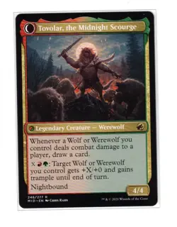 MTG - NM - Tovolar, Dire Overlord - Innistrad: Midnight Hunt 246 - Image 2
