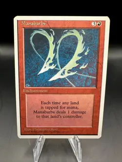 MTG MAGIC THE GATHERING REVISED MANABARBS - Image 1