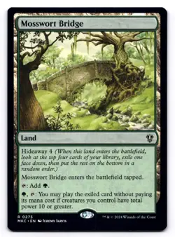 Mosswort Bridge NM Commander: Murders at Karlov Manor 0275 MTG Regular - Image 1