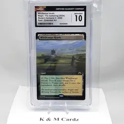 MTG - Windswept Heath - Modern Horizons 3 - Extended Art - Graded CGC 10 - Image 1