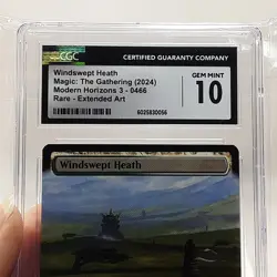 MTG - Windswept Heath - Modern Horizons 3 - Extended Art - Graded CGC 10 - Image 3
