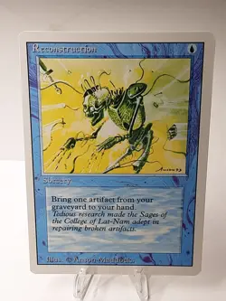 MTG - 3rd Edition - Revised - Reconstruction - Common - LP+ NM - Image 1