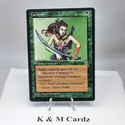 MTG - Homelands - Carapace - Version 2 - Common - Lightly Played - Image 1