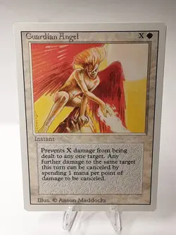 MTG - 3rd Edition - Revised - Guardian Angel - Common - LP+ NM - Image 1