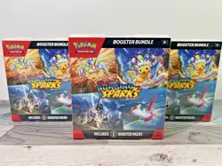 LOT of 3 Pokemon TCG Surging Sparks Booster Bundles - New Factory Sealed - Image 1