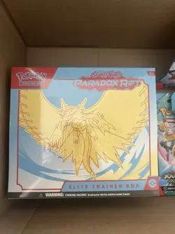 Pokemon Paradox Rift ETB, 2 Sleeved Destined Rivals, 4 Sleeved Journey Together - Image 3