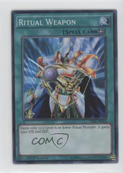 Super Rare - Ritual Weapon 1st Ed. YuGiOh The Secret Forces #THSF-EN050 - Image 1