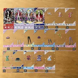 Pripara Millefeui Card Bundle Bulk Job Lot 19 Cards Korean & Japanese - Image 1