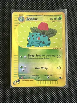 Pokemon TCG Ivysaur Expedition Base Set, Reverse Holo Uncommon Card 82/165 - Image 1