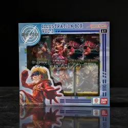 One Piece Card Game Illustration Box Vol. 3 - Box IB03 - 4 Booster und 2 Promos - Image 1