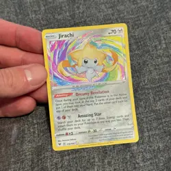 Pokemon TCG Jirachi Vivid Voltage Holo Card 119/185 Amazing Rare MINT Pack Fresh - Image 3