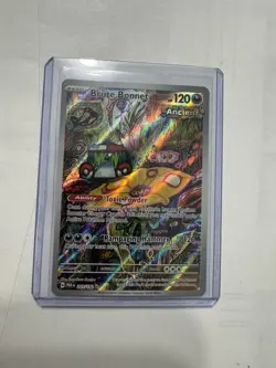 Pokemon TCG Brute Bonnet 207/182 2023 Paradox Rift Illustration Rare Card - NM - Image 1