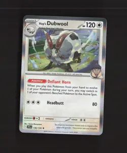 Hop's Dubwool 136/159 Journey Together Holo Rare Pokemon Card NM - Image 1