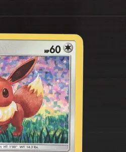 Eevee 11/12 McDonalds 2018 HOLO BLEED Holo Rare Pokemon Card LP+ - Image 4