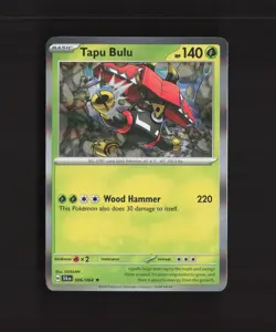 Tapu Bulu 006/064 Shrouded Fable Holo Rare Pokemon Card NM - Image 1