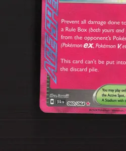 Neutralization Zone 060/064 Shrouded Fable ACE SPEC Holo Rare Pokemon Card LP+ - Image 5