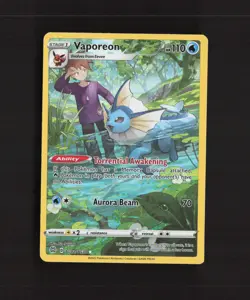 Vaporeon TG02/TG30 Brilliant Stars Full Art Ultra Rare Holo Pokemon Card LP - Image 1