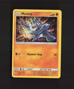 Machop 6/12 McDonalds 2018 Promo Holo Rare Pokemon Card MP - Image 1