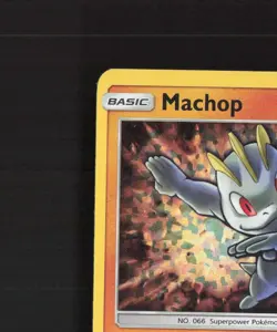 Machop 6/12 McDonalds 2018 Promo Holo Rare Pokemon Card MP - Image 3