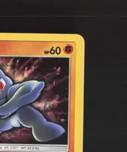 Machop 6/12 McDonalds 2018 Promo Holo Rare Pokemon Card MP - Image 4