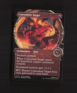 Convenient Target 0305 Murders at Karlov Manor SHOWCASE Uncommon MTG Card - Image 1
