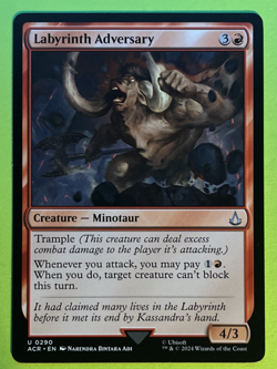 Labyrinth Adversary ACR 290 MTG NM/M Never Played - Image 1