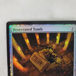 1x MTG FOIL Desecrated Tomb Draft Weekend Promo NM Near Mint Magic the Gathering - Image 4