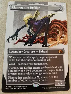Ulamog, the Defiler - #383 Regular (Borderless) Modern Horizons 3 - Mtg - Image 1