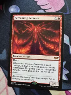 Screaming Nemesis - DSK 0157 - NM - MTG Magic - Image 1