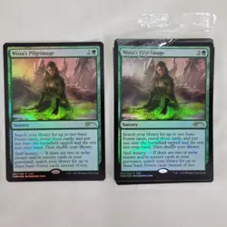 1x MTG FOIL Nissa's Pilgrimage Friday Night Magic FNM Promo NM Near Mint - Image 1