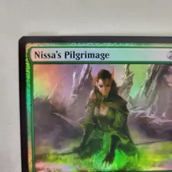 1x MTG FOIL Nissa's Pilgrimage Friday Night Magic FNM Promo NM Near Mint - Image 4
