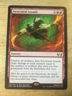 [MTG] Structural Assault (126) (SNC) NM - Image 1