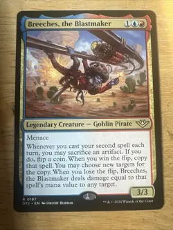Breeches, the Blastmaker - 197 - OTJ - NM - MTG Magic the Gathering - Image 1