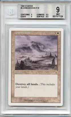 1999 BGS 9.0 (9, 9.5, 9, 8.5) MINT Armageddon - Starter - #6 MTG Magic - Image 1