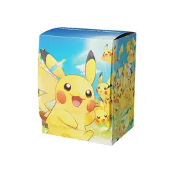 Pokemon card game deck case Pikachu large collection - Image 1