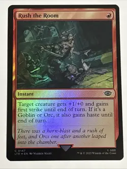 MTG Lord of the Rings Rush the Room Foil 0147 NM - Image 1