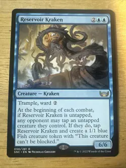 x1 Reservoir Kraken R MTG Streets of New Capenna M/NM, English - Image 1