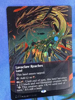 1x GALAXY FOIL Lavaclaw Reaches #0157, NM, EOS, Magic: the Gathering, MtG - Image 1