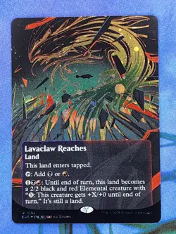 1x GALAXY FOIL Lavaclaw Reaches #0157, NM, EOS, Magic: the Gathering, MtG - Image 2