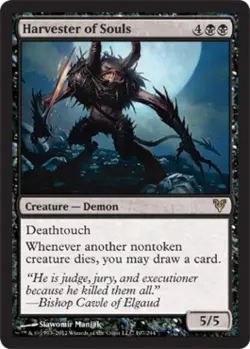 Harvester of Souls - Light Play MTG Avacyn Restored - Image 1